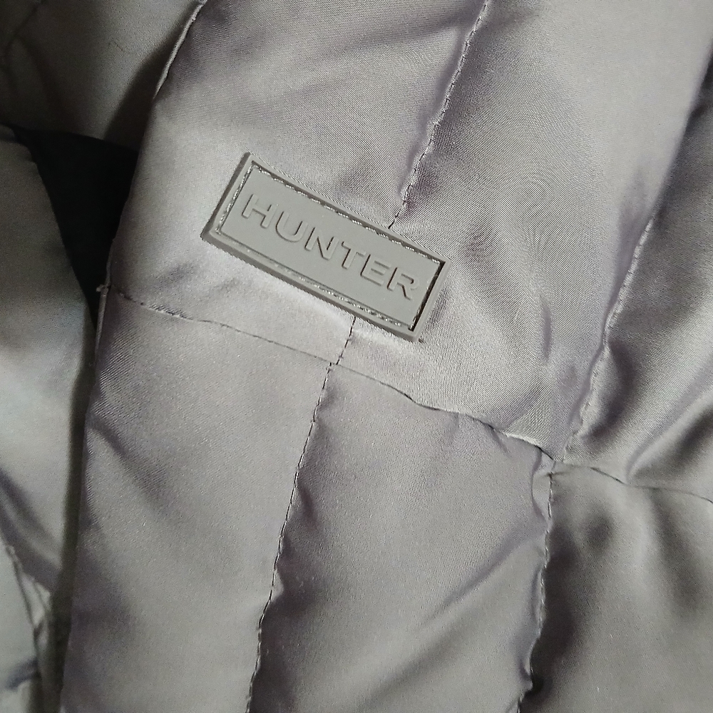 Women's Fitted waterproof Hunter original Faux Fur Jacket - Picture 12 of 16